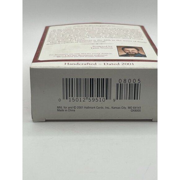 Hallmark Ornament Gee Bee R-1 Super Sportster Sky’s the Limit 5th 2001 - Picture 4 of 16